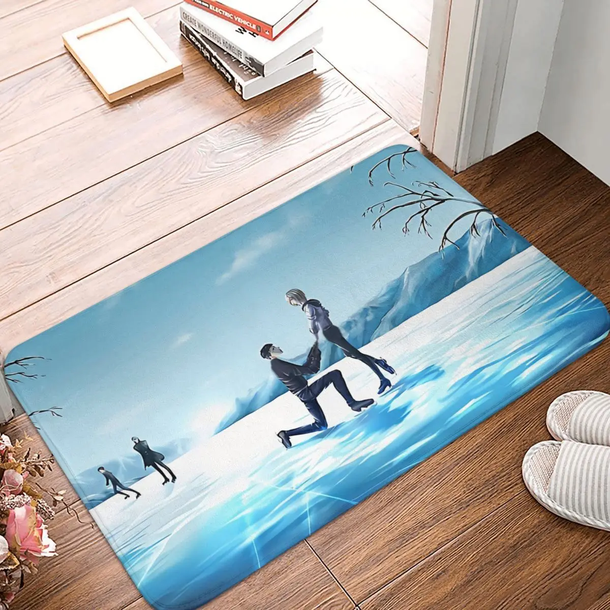 Proposal On Ice Non-Slip Carpet Doormat Bedroom Bathroom Mat Welcome Decoration Rug