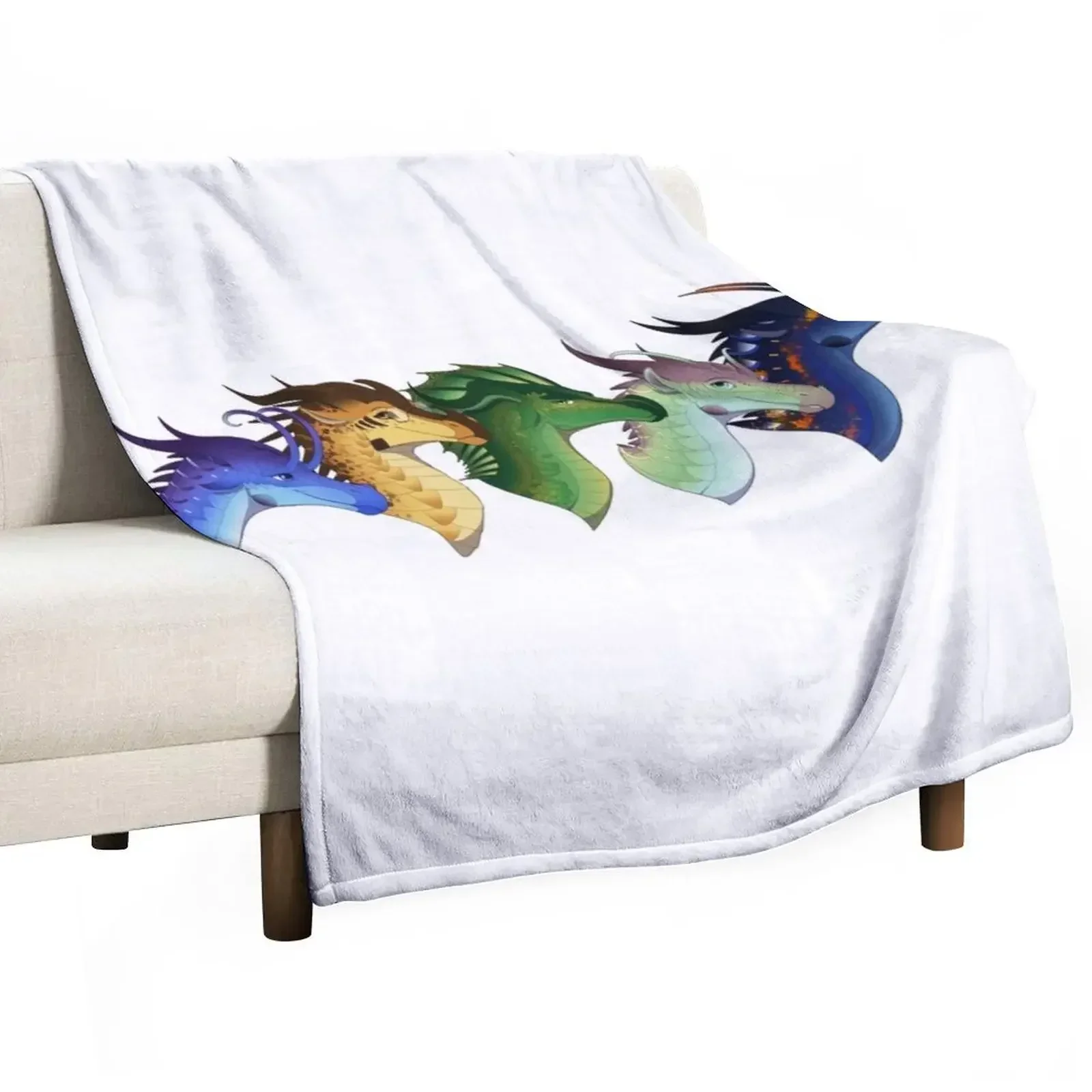 

Wings of Fire - Lost Continent Throw Blanket Thins Sleeping Bag Thermals For Travel Blankets