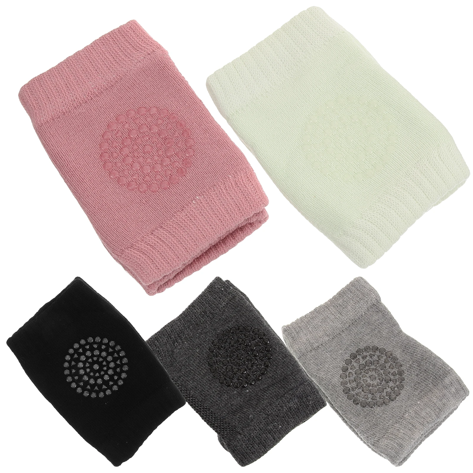 

Baby Kneepads Crawling Protector Infant Knee Pads Toddler Anti Collision 5 Pair Elastic Breathable Warm Leggings