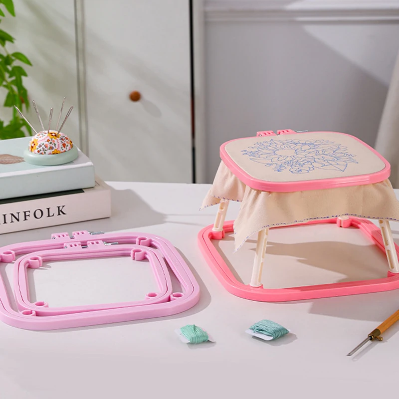 Cross stitch frame tool cross stitch frame DIY punch needle quilting process