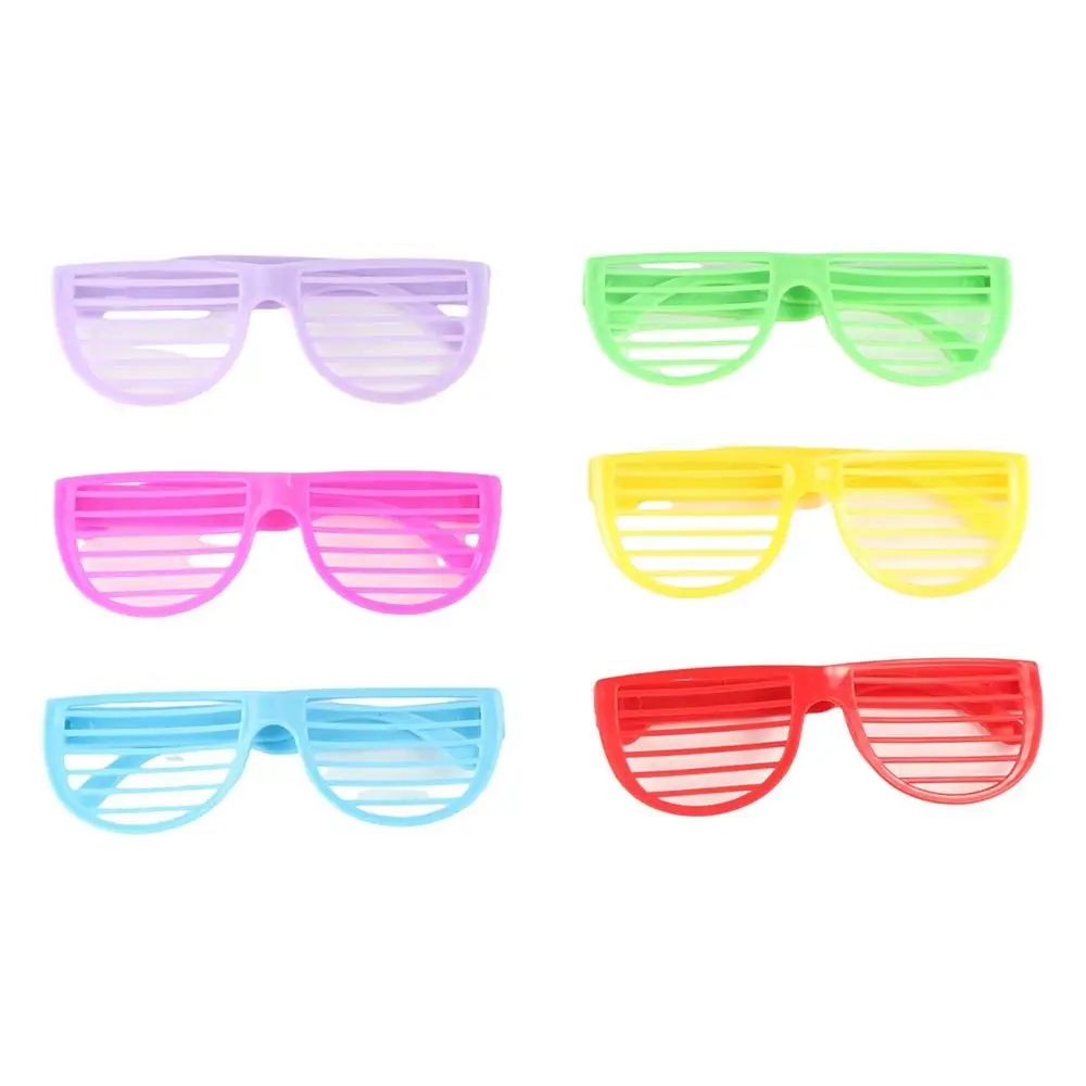 Plastic Giveaway Gift Birthday Decor Easy Use Masquerade Party Shutter Eyewears Sunglasses Party Supplies Toy Glasses