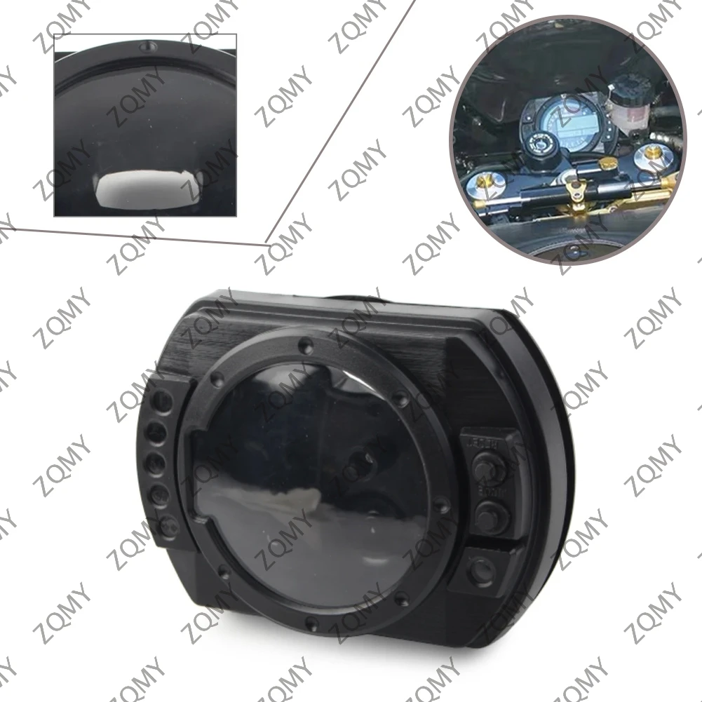 Black Motorcycle Speedometer Gauge Case Cover Housing For KAWASAKI Z1000 Z750 Ninja ZX6R 2003-2006 & ZX10R 2004-2005