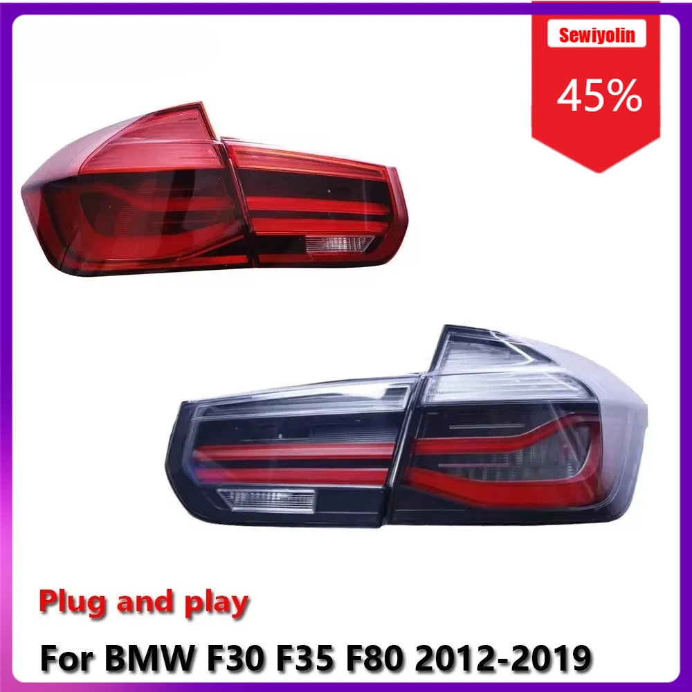 

Автомобильные аксессуары Светодиодные лампы Авто задние фонари для BMW F30 F35 F80 2012-2019 DRL Противотуманные задние фонари прицепа Поворотный сигнал Plug And Play