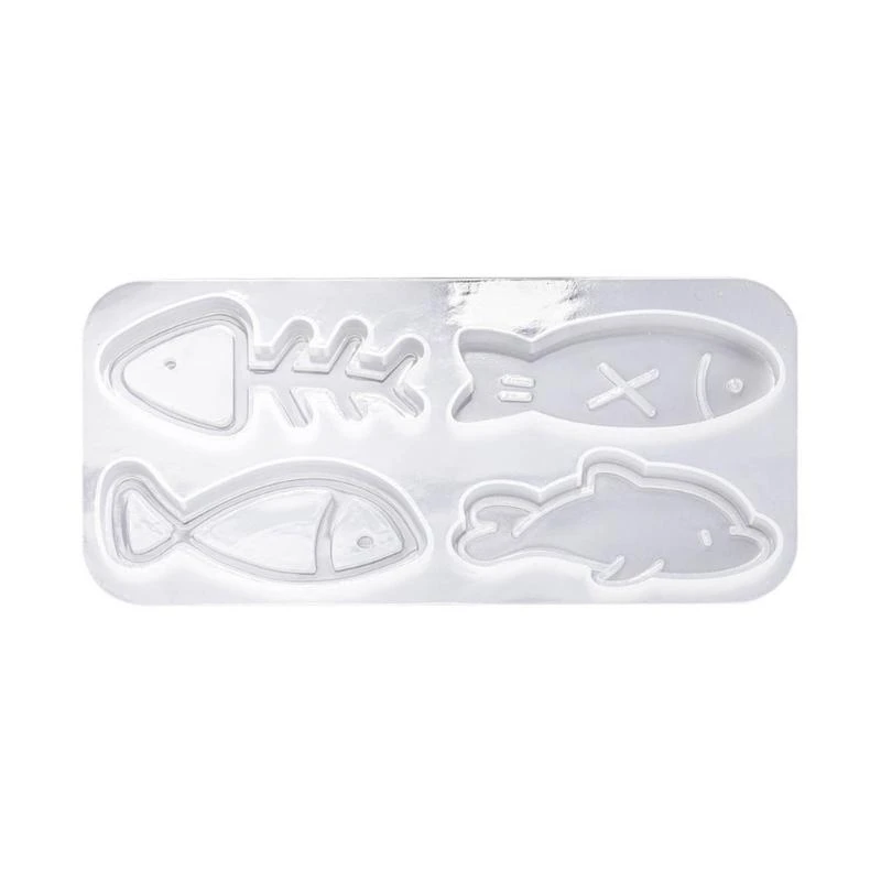 N5KE Silicone Hair Clip Resin Mold DIY Hair Pin Casting Moulds Hair Clip Making Molds