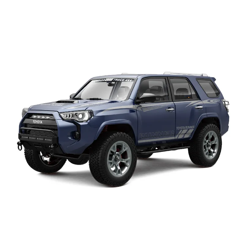 Simulação Toyota SUV Brinquedos elétricos infantis Modelo de carro em escala completa Carro de controle remoto RC