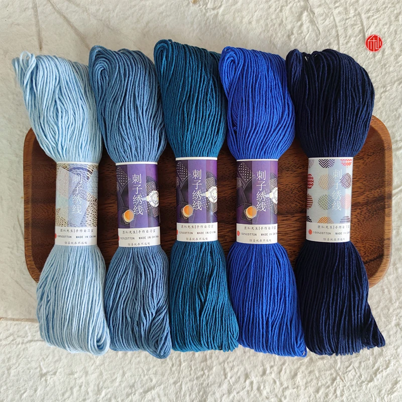 

Embroidery Thread Is White, and The Color Large 6 Strands of High-quality 100m/ 2Bag
