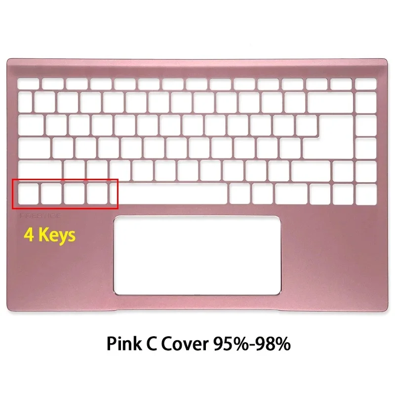 Replace Cover For Prestige 14 P14  A11SB A11SC MS-14C1 14C2 14C4 Series Palmrest Upper Top Case Lower Bottom Cover Blue/White