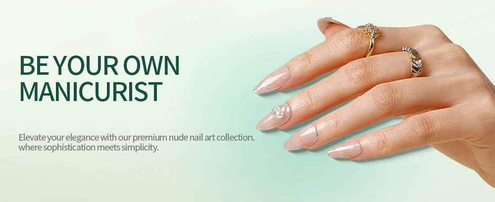 NAILPOP 140 Stück nackte natürliche Gelnägel, 14 Größen, vorgefärbtes weiches Gel, falsche Nagelspitzen, Soak Off-Acryl-Kunstnägel, Verlängerungen, Salon – Detail 15