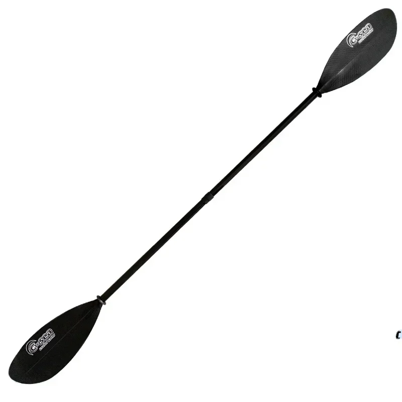 2 Blade Carbon Fiber Kayak Blade Lightweight Kayak Paddle