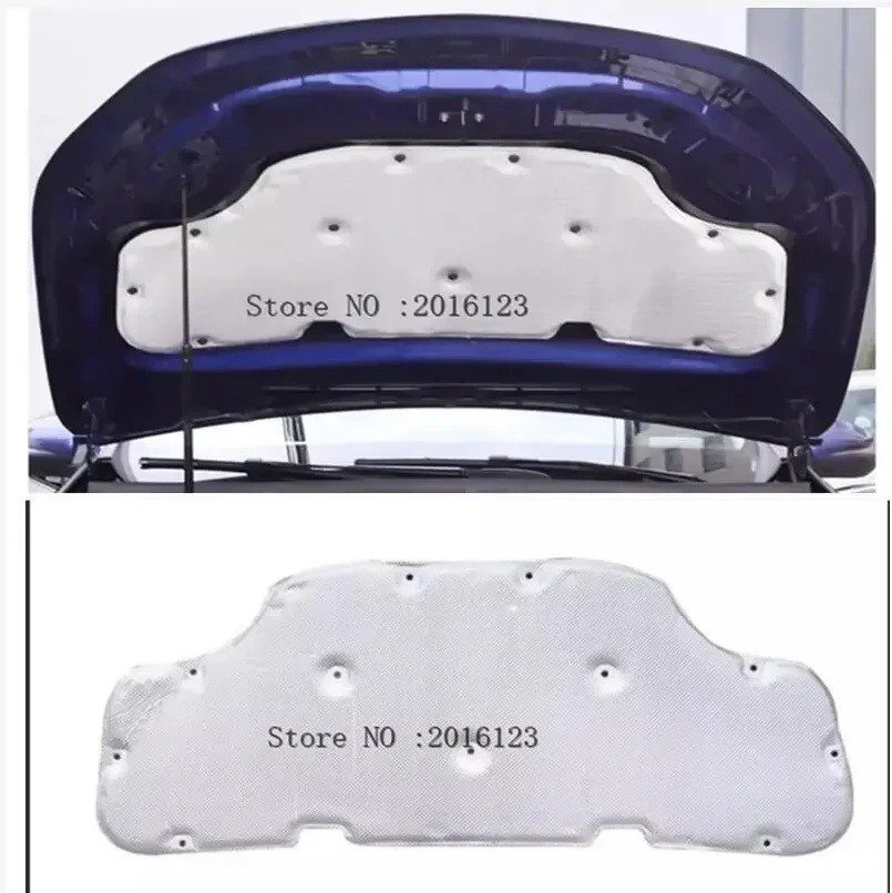 Front Hood Engine Sound Insulation Pad Cotton Soundproof Cover Thermal Heat Insulatio Mat For Mercedes-Benz GLB 2020 -2023