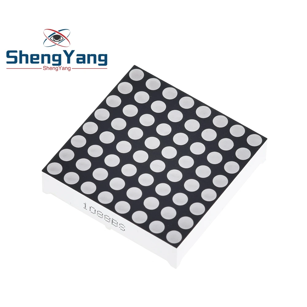 TZT 8x8 8*8 Mini Dot Matrix LED Display Red Common Anode Digital Tube 16-pin 318mmx31.8mm 1.9mm DIY Electronic Kit For Arduino