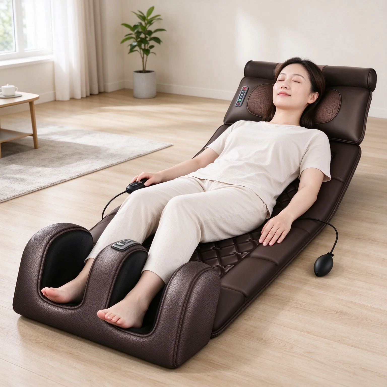 Lumbar Cervical Spine Intelligent Electric Seat Cushion Massage Mattress Home Multi-function Massager Massage Cushion Mat