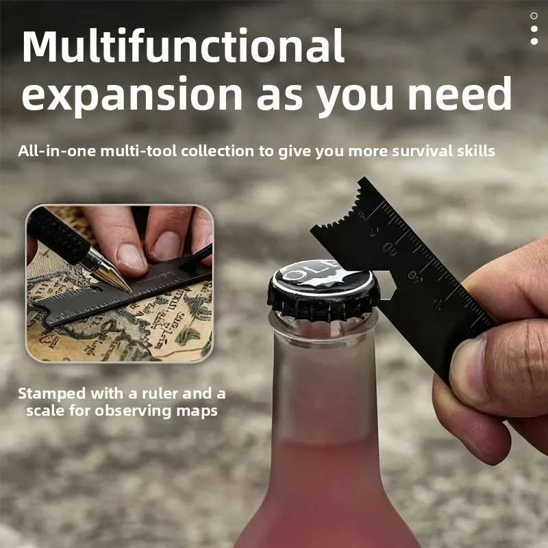 Outdoor Magnesium Stick Set Portable Windproof and Waterproof Lighter Camping Barbecue Survival Tool Cigarette Accessories - Image 4