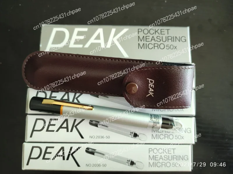 

Оригинальное увеличительное стекло-ручка 2036-50X PEAK/50x со шкалой 2036-25X 25x