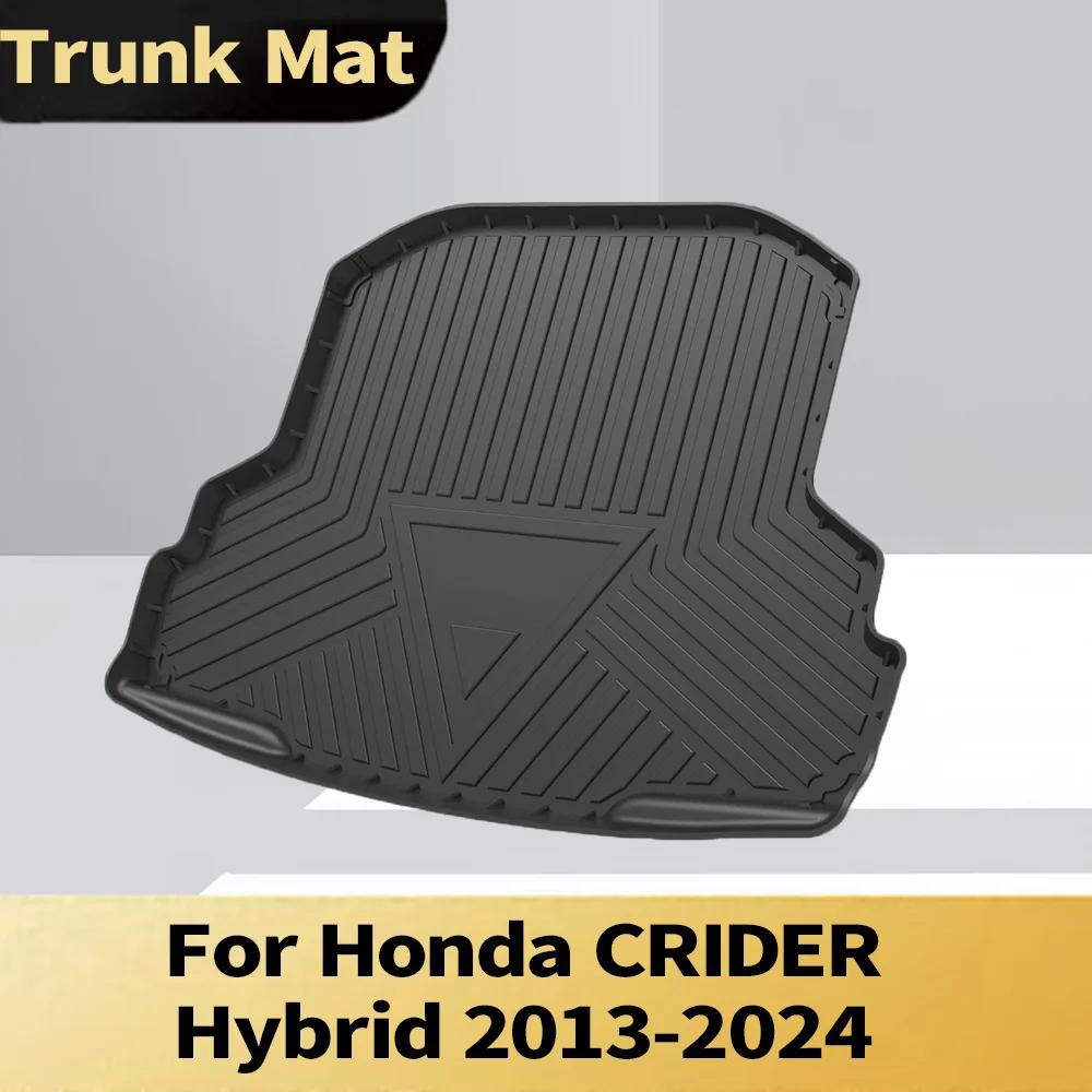 

For Honda CRIDER Hybrid 2013-2024 Auto Car Cargo Liner All-Weather TPE Non-slip Trunk Mat Waterproof Tray Trunk Carpet Accessory