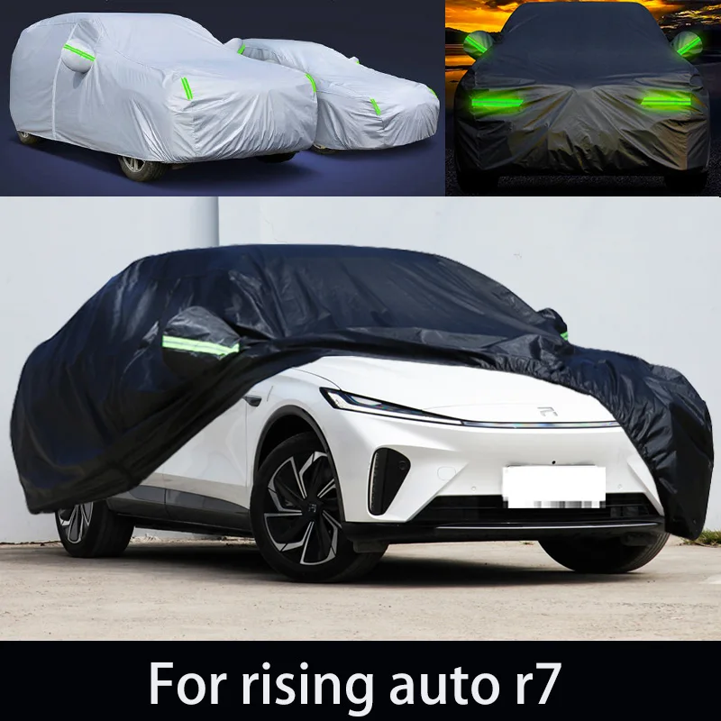 

For rising auto r7 auto anti snow, anti freezing, anti dust, anti peeling paint, and anti rainwater.car cover protection