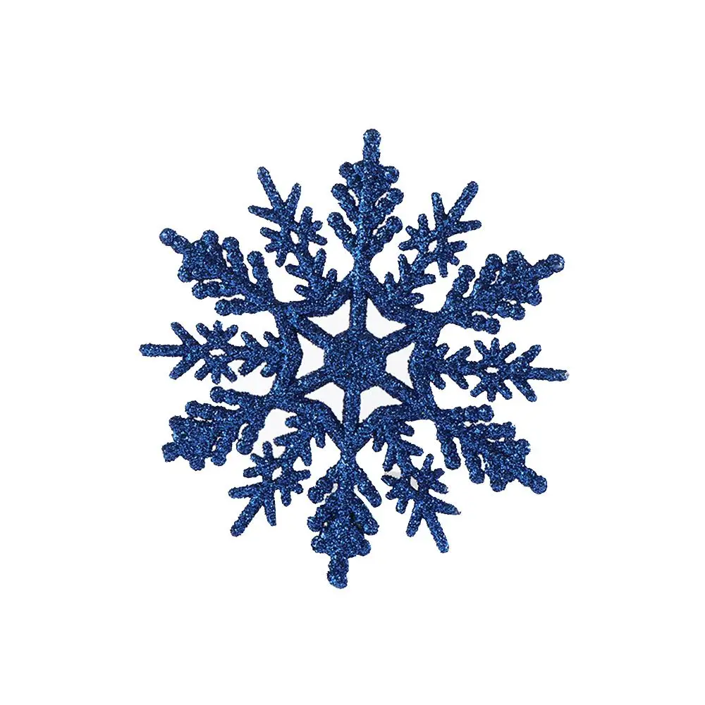 مسحوق ذهبي للثلج لديكور شجرة الكريسماس ، زخارف بيضاء ، أعياد الكريسماس ، ديكور المنزل ، ساحر ، 12 * #6