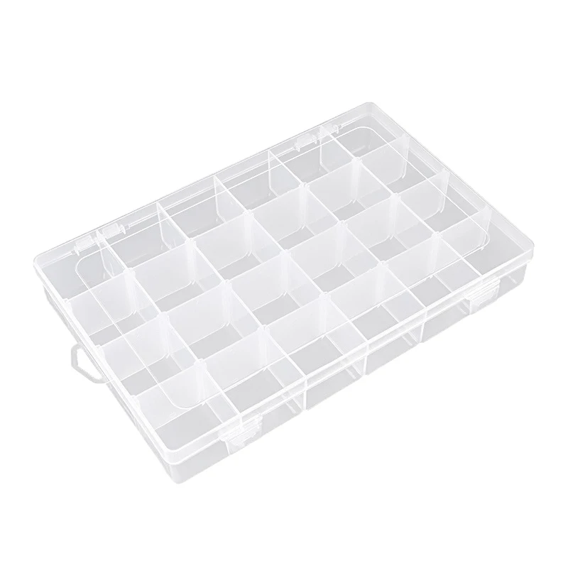 Caja de almacenamiento multifuncional para decoración de uñas, organizador para polvo de uñas, lentejuelas, diamantes de imitación, dijes, 7 estilos, diferentes tamaños