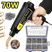 70W Plastic Welding Gun Hot Stapler Kit For Car Bumper Repair Plastic Welder Heat Gun Soldering Iron Auto Body Repair Tools​
