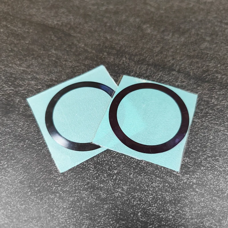 Customized. Metal Nickel Label Magnetic Wireless Coil Phone Sticker Adhesive Sticker Corrosion Electropla