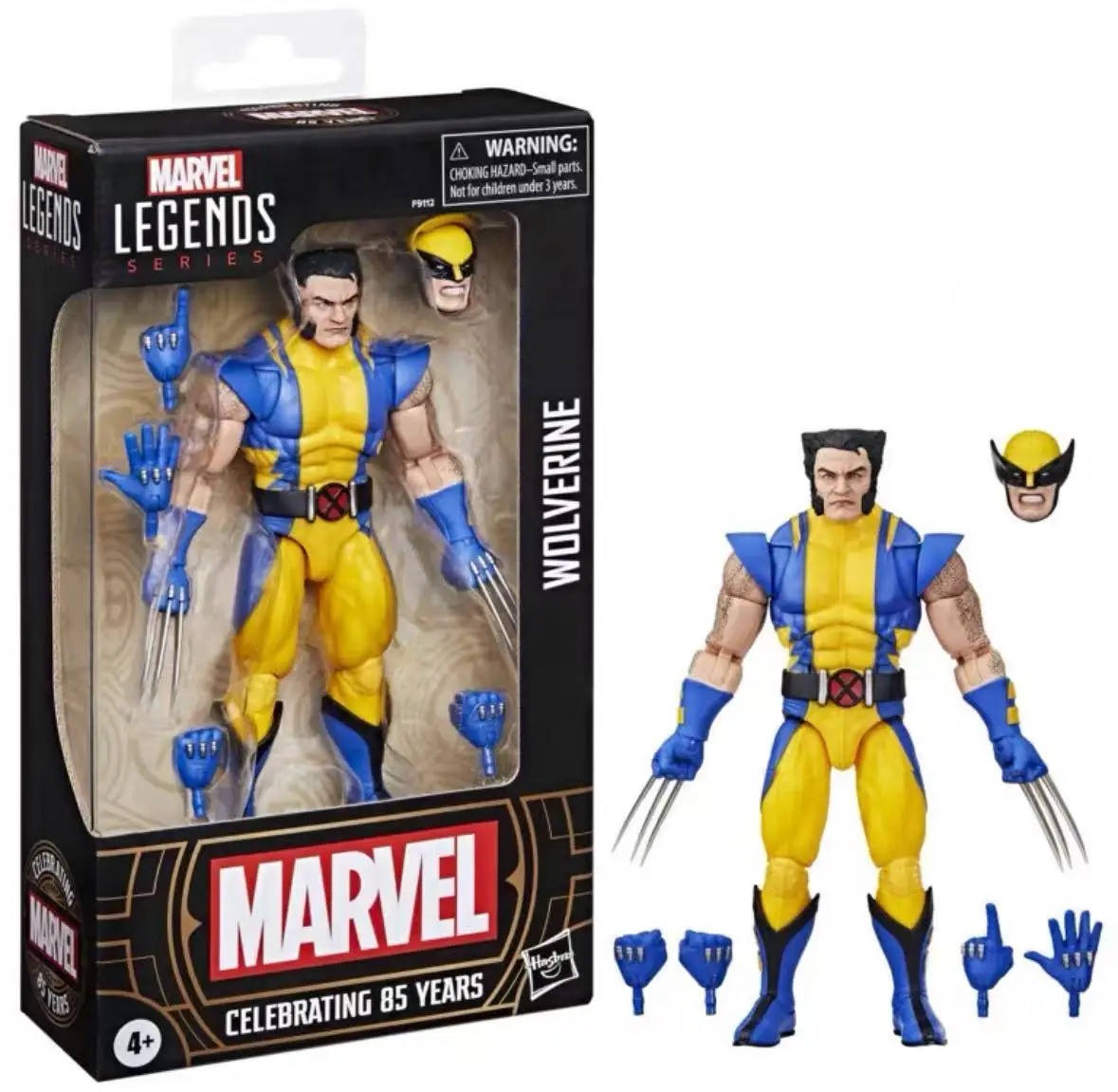 spot-salein-stock-marvel-legends-85th-anniversary-x-men-wolverine-6-inch-movable-doll-mol-toy-figurein-stock