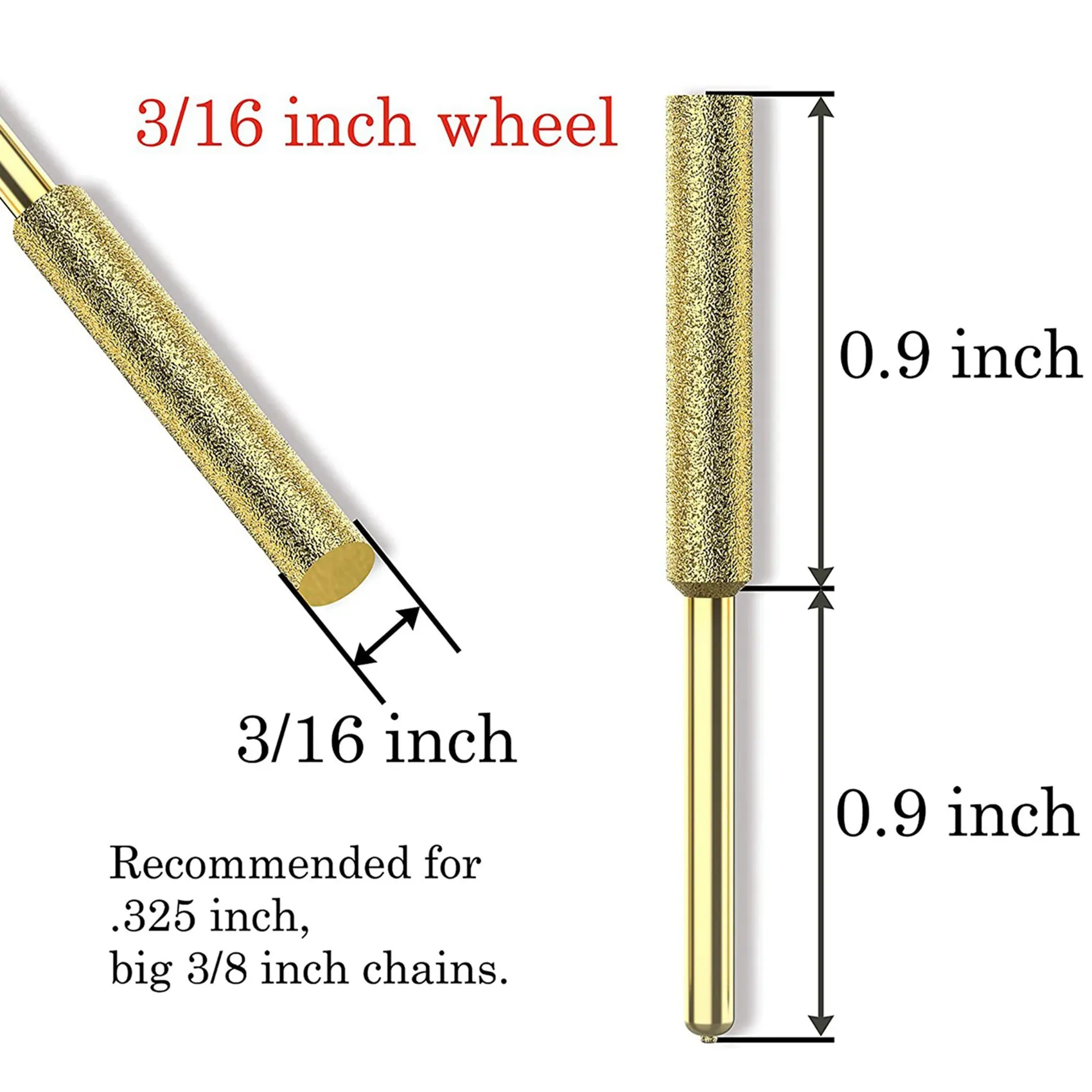 Y51A-2X Diamond Sharpening Wheel, High Hardness Electric Saw File, Suitable For Electric Saw Sharpener