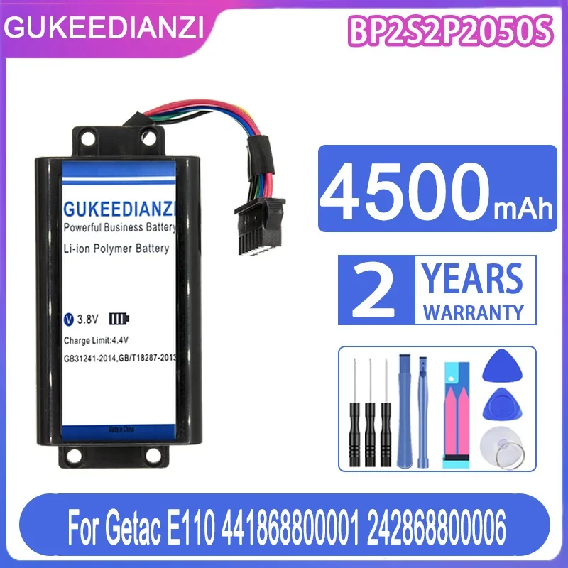 

GUKEEDIANZI Replacement Battery BP2S2P2050S 4500mAh For Getac E110 441868800001 242868800006 Batteria