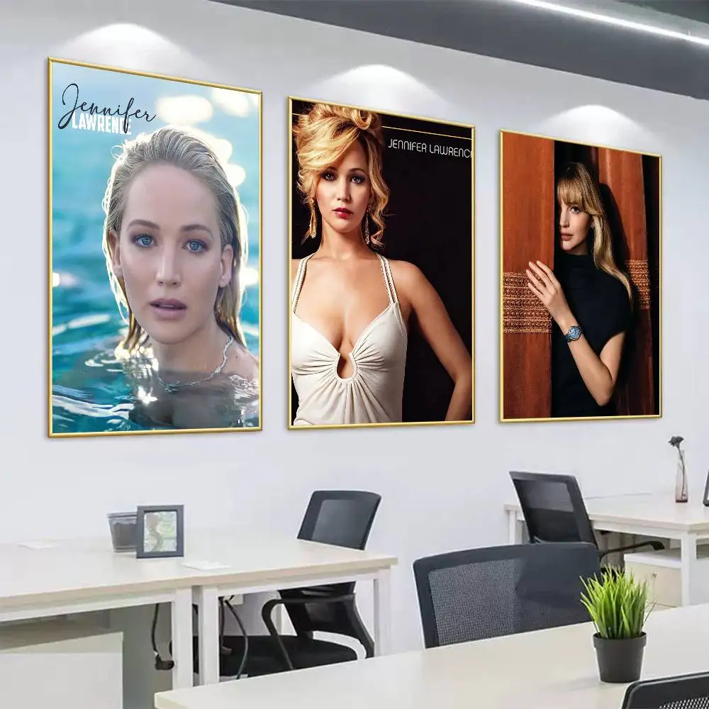 Actor J-JenNifer L-Lawrence 2026 Poster Print Cook Cooked Wall Art Canvas Painting for Living Room Bedroom Home Decor