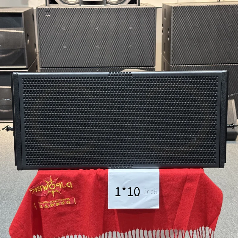 10 Inch 8Ohm AC Powered Wooden Line Array Pro Stage Outdoor Concert Sound System With 400W Output