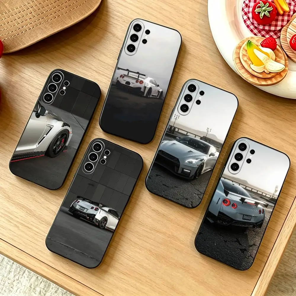 

GTR Sport Car R35 Phone Case For Samsung S25,S24,S21,S22,S23,S30,Ultra,S20,Plus,Fe,Note,10,9,5G Black Cover