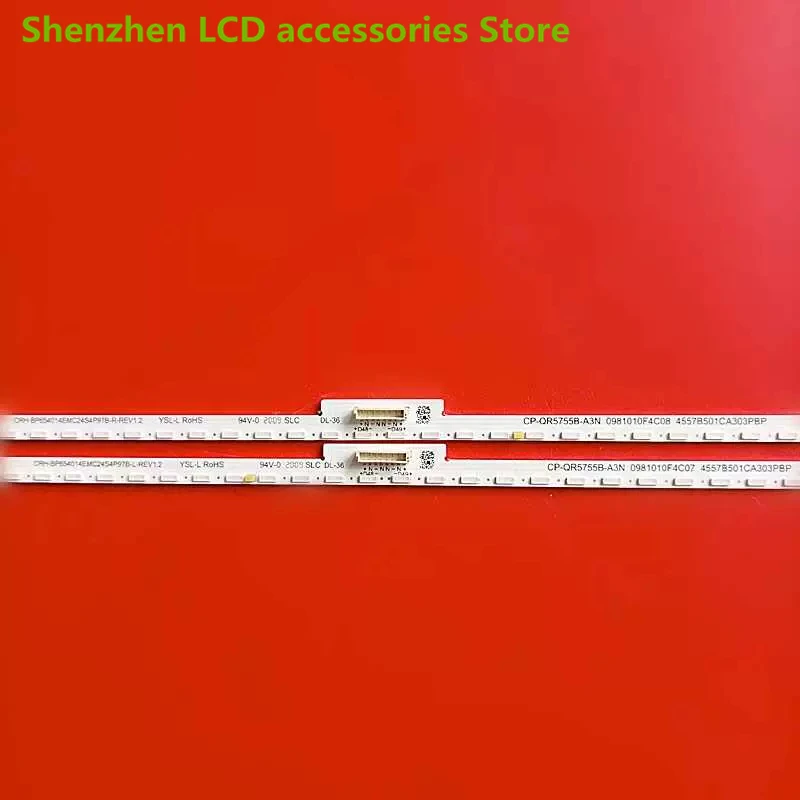 Suitable for Xiaomi L65M6-5P light bar CRH-BP654014EMC24S4P97B-L/R-REV1.2 TV 100%NEW  96LED  6V