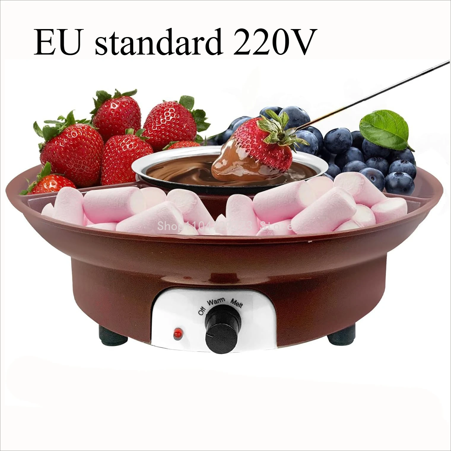 : Peças para fontes de chocolate