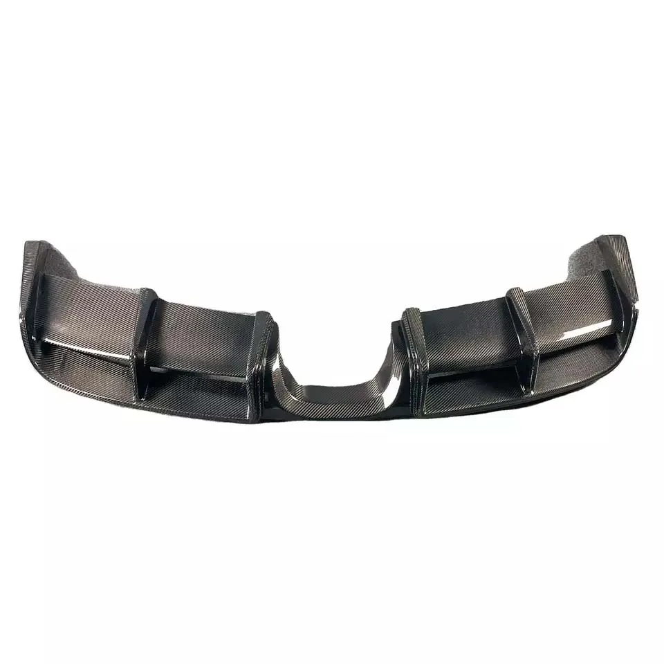 

Factory Price V Style Carbon Fiber Rear Diffuser for porsche Cayman 981 gt4 Rear Bumper Lip Perfect Fitment