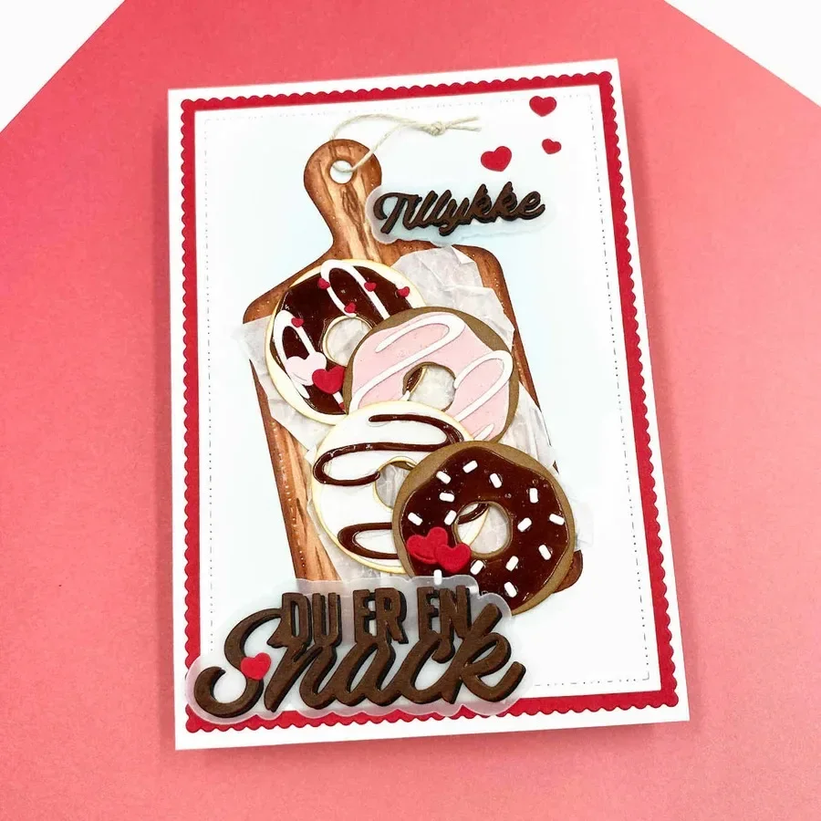 دونات ولكن أول قهوة Utting يموت سجل القصاصات مذكرات الديكور قالب النقش الاستنسل لتقوم بها بنفسك بطاقات المعايدة اليدوية 2025 جديد #4