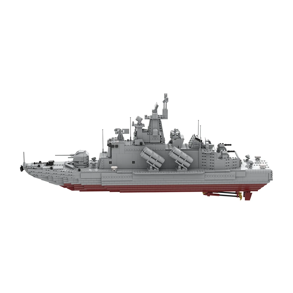 Gobricks MOC Molniya-class missile boat Building Blocks Bricks