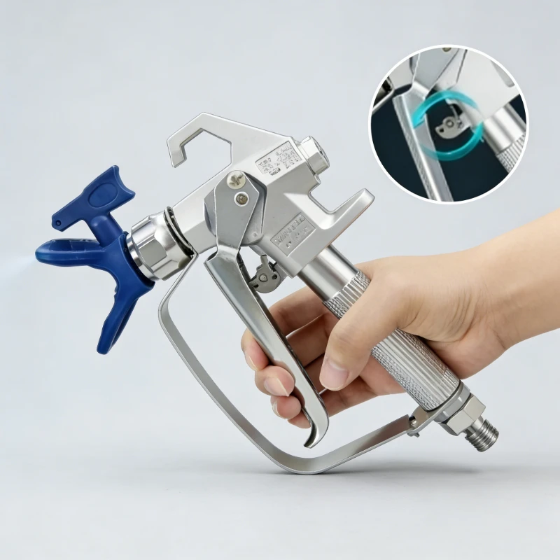 

Similar to FTx Gun G5 with X-tip 517 Nozzle Airless Spray Gun for Titan Wagner Spraying Machine Paint Latex Paint 3600PSI/248bar