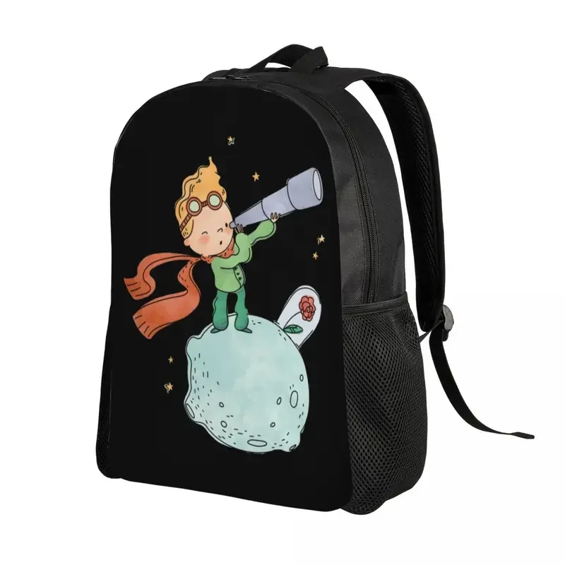 The Little Prince zaino donna uomo School College Student Bookbag adatto a 15 pollici Laptop Le Petit Prince French Fairy Tale Bags