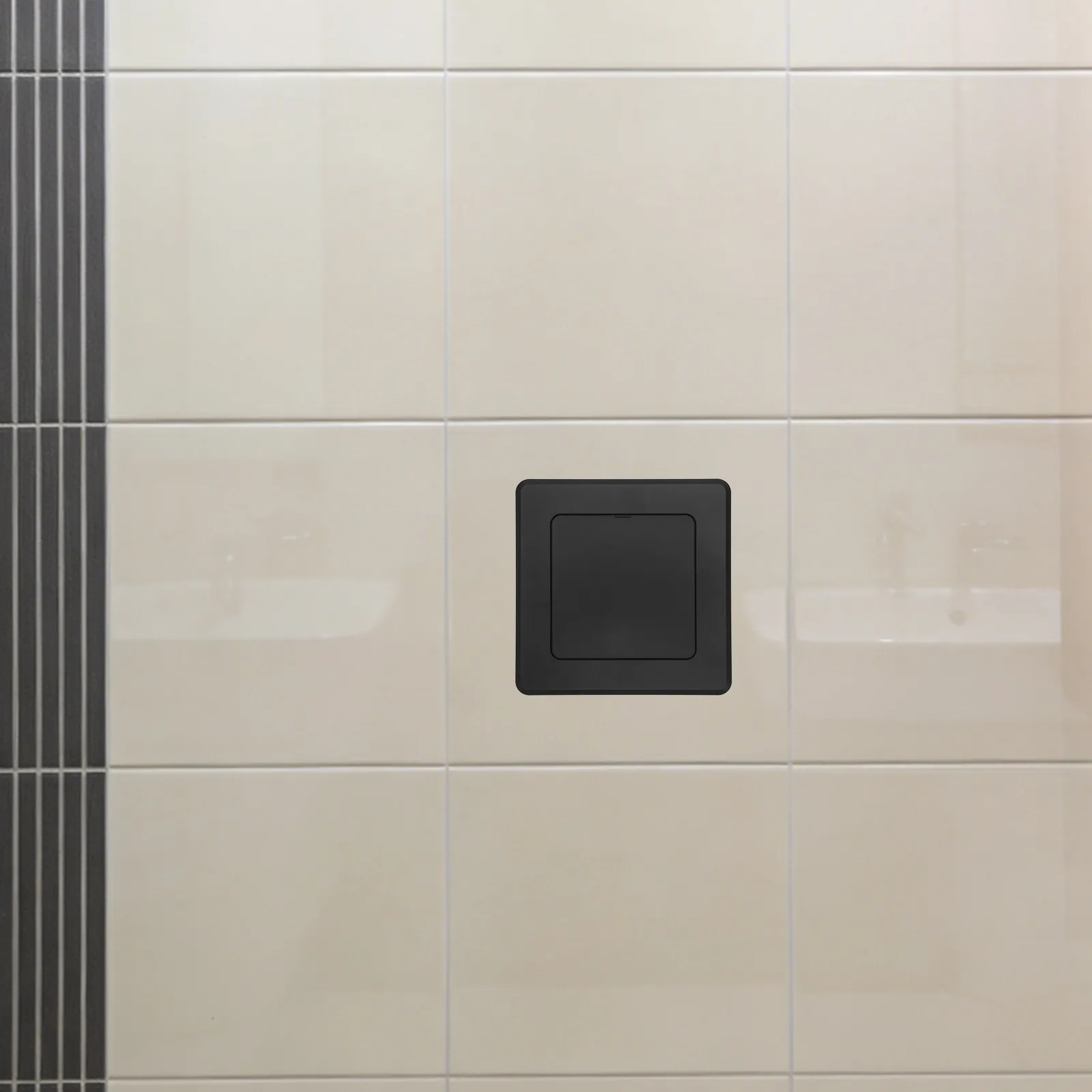 Drywall Access Panel Water Pipe Hole Cover ABS Plastic Adhesive Plate Ceiling Plumbing Bathroom Shower 15Cm Cover
