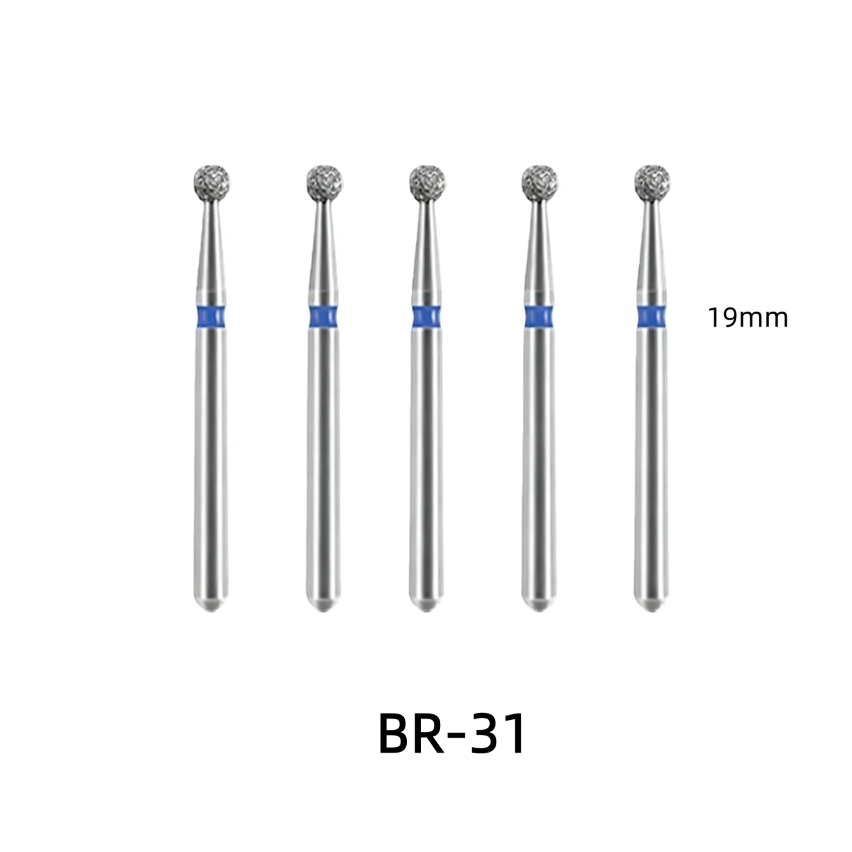 أزيز تلميع الأسنان عالي السرعة الماس الملمع لتلميع وتنعيم الأسنان ، قبضة الأزيز التوربينية مواد طب الأسنان