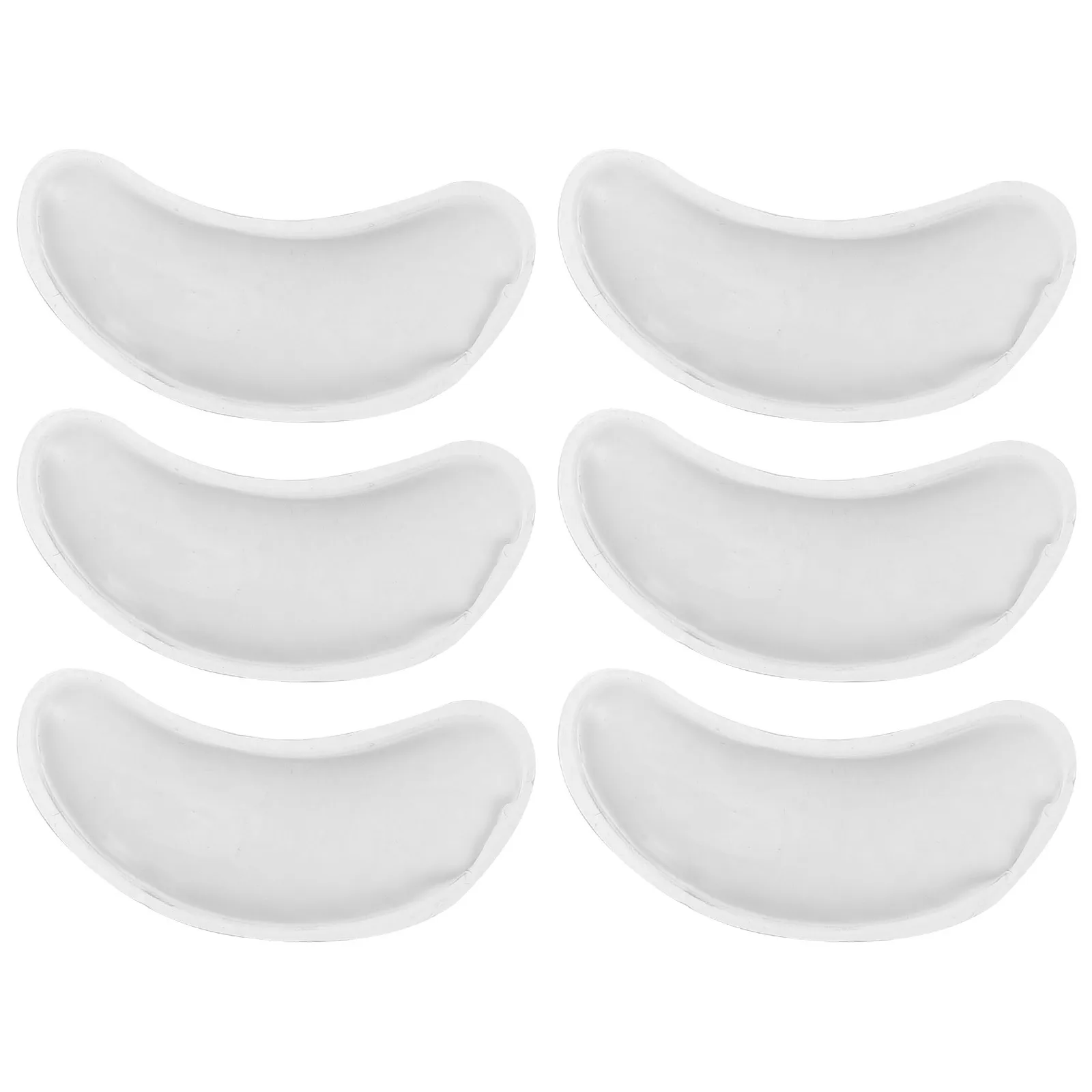 6pcs Gel Pads Reusable Cooling Under Patches For Dark Circles Hydration Cold Compress Care Eye Cooling Pads Reusable Eye Patches