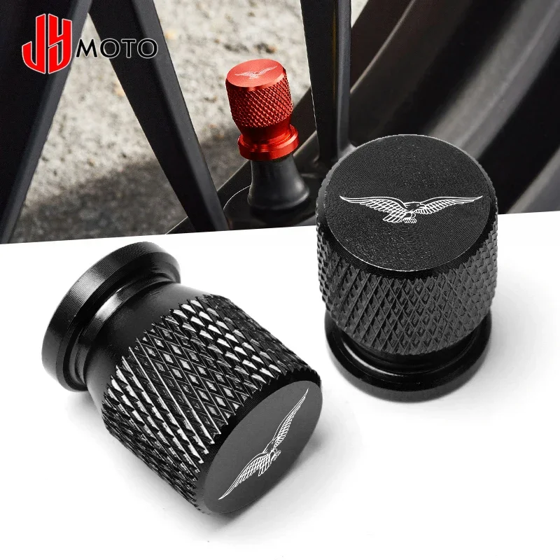 2 Pieces For Moto Guzzi Breva 850 1100 1200 GRISO BREVA 1100 NORGE 1200 GT8V BREVA 750 V7 MGX21 ELDORADO AUDACETire valve caps