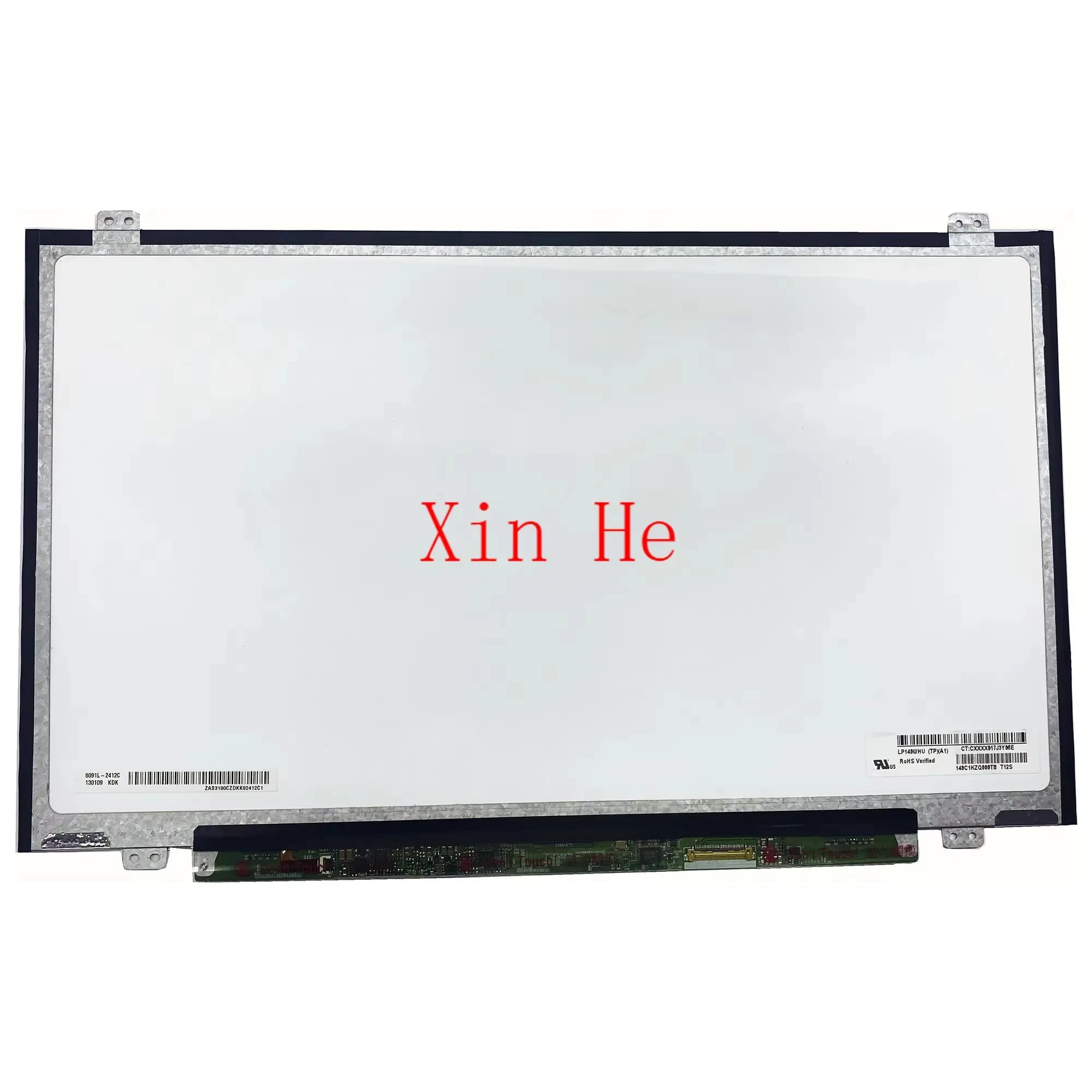 LP140WHU-TPA1 fit LP140WHU-TPB1 LP140WHU-TPC1 LP140WHU-TPD1 HB140WX1-601 Laptop LCD Screen 1366*768 EDP 30 Pins