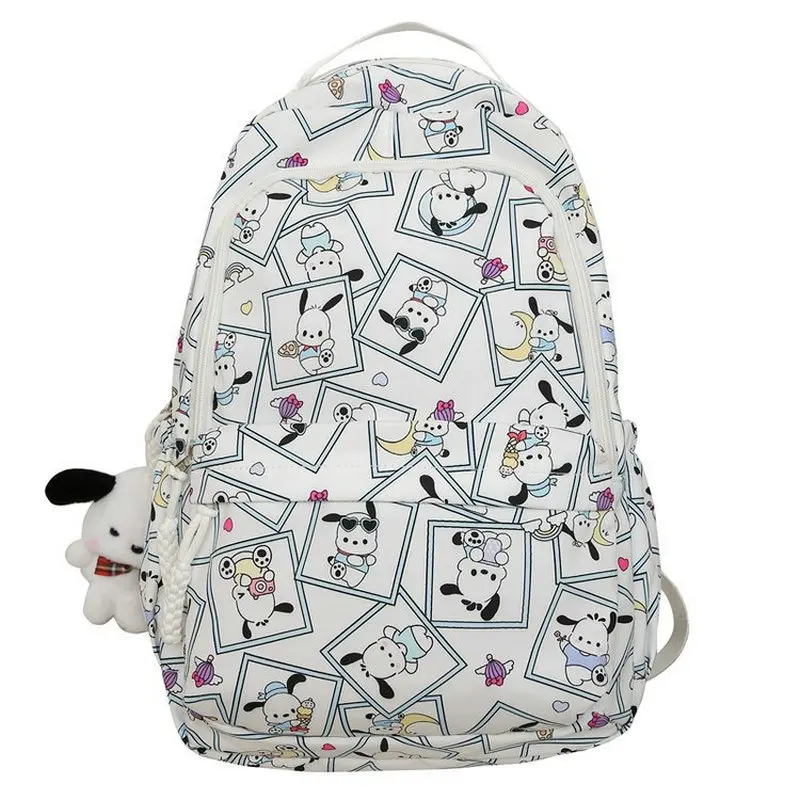 Hello Kitty mochila Backpack For Girls Womam Cartoon Cute college Students Large Capacity Lightweight Schoolbag Travel bag