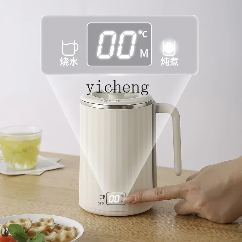 Electric Heating Cup Portable Water Boiling Cup Health Bottle Small Electric Stew Cookerc28