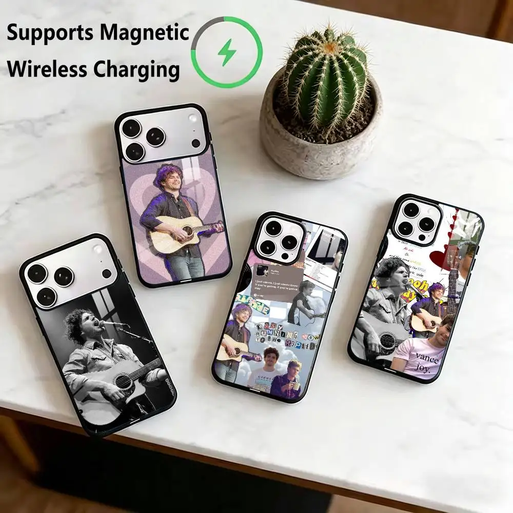 Capa de Telefone Vance Joy Riptide para iPhone 17, 16, 15, 14, 13, 12, 11 Plus, Pro Compatível com carregamento magnético sem fio.