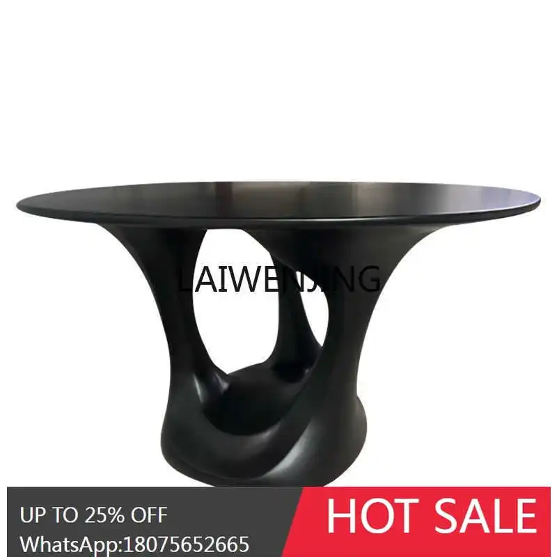 

Nordic creative minimalist tripod shape small coffee table hotel model room coffee table