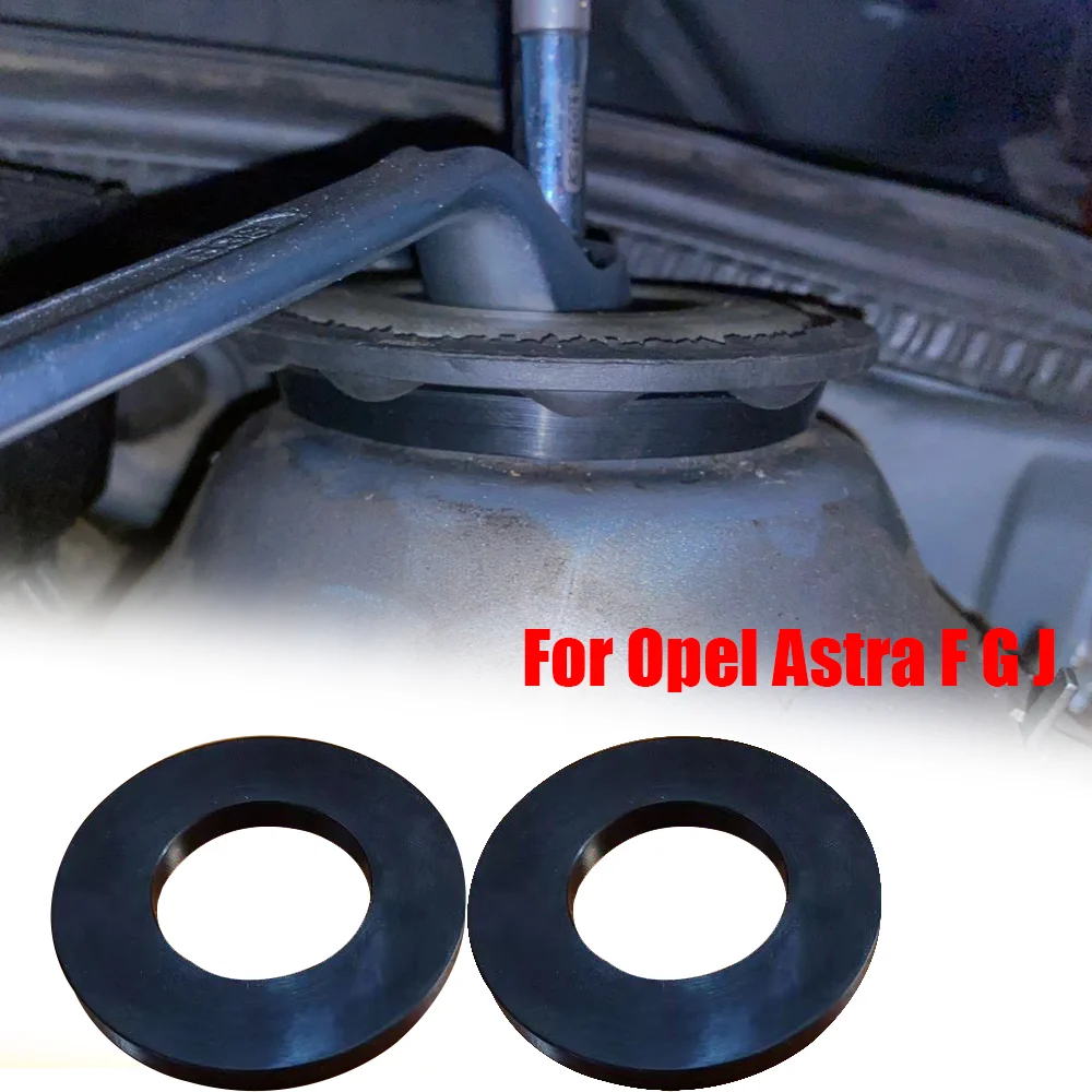 2Pcs For Opel Astra F G J Car Front Strut Top Mount Tower Gaps Suspension Shock-Absorbing Rubber Bushing Bearing Washer Pad