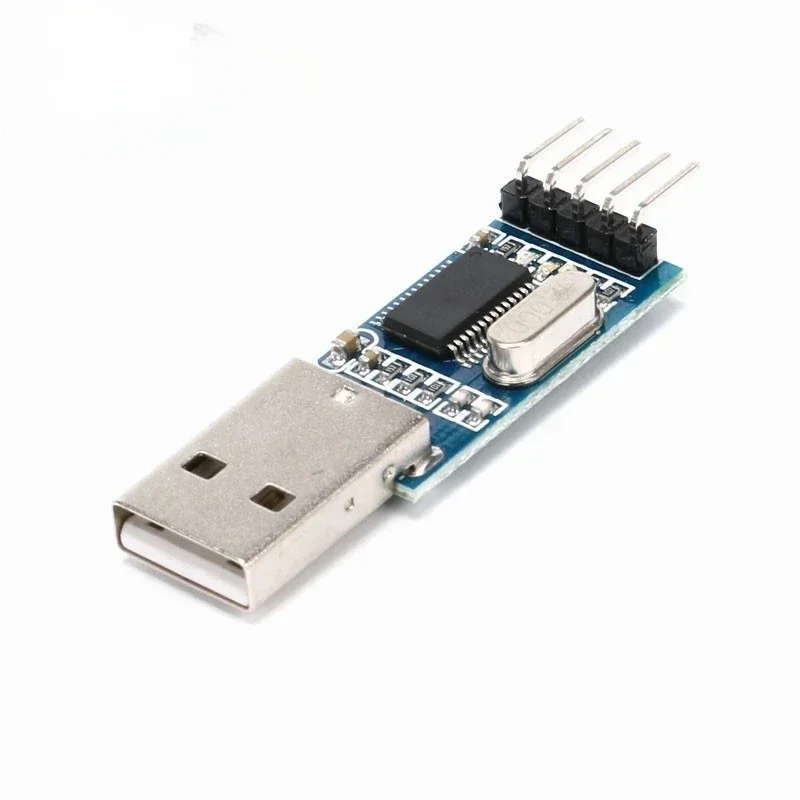 10 قطعة PL2303 PL2303HX/PL2303TA USB إلى RS232 TTL محول وحدة محول مع غطاء مقاوم للغبار لكابل تنزيل اردوينو