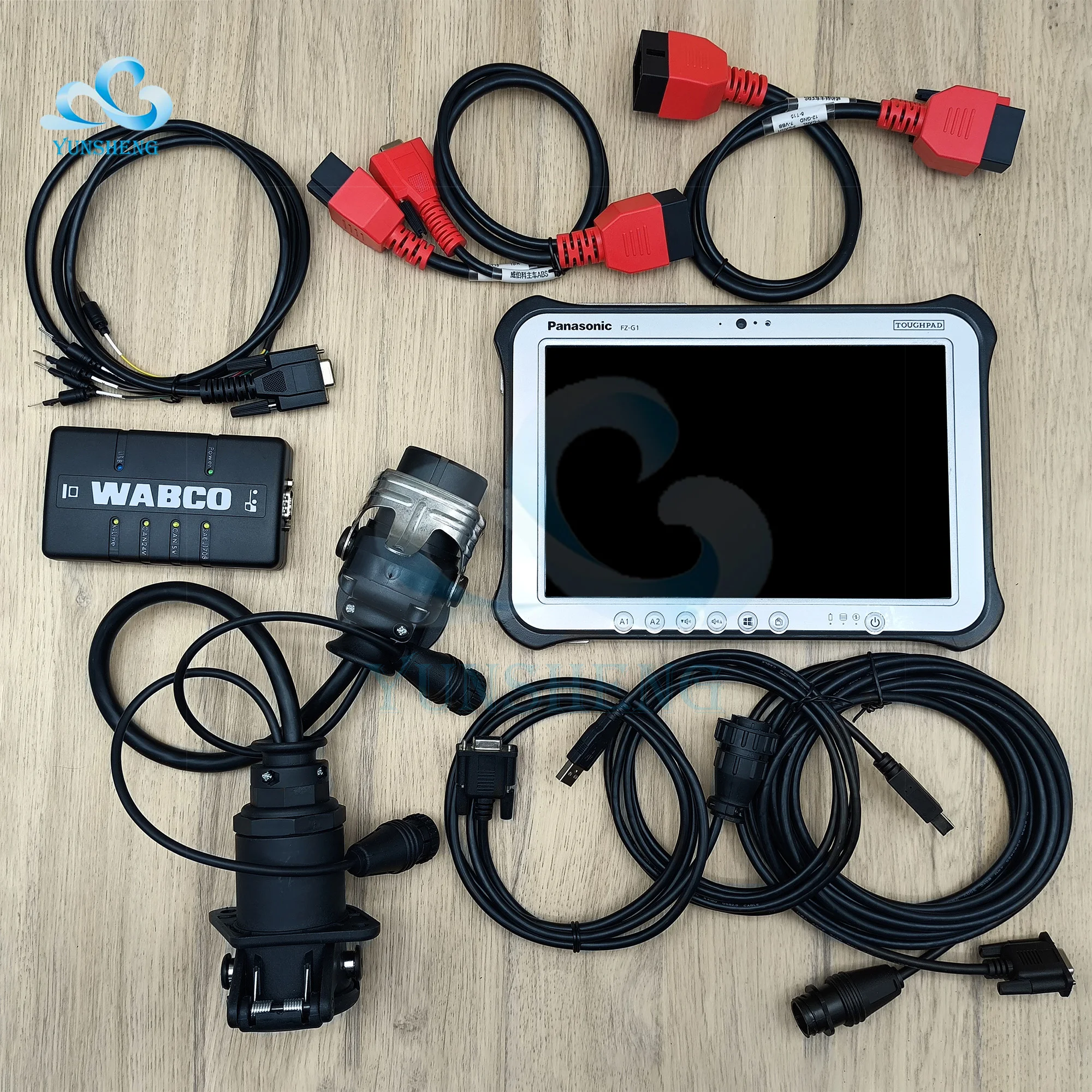 For WABCO DIAGNOSTIC KIT WDI interface ABS EBS WABCO Trailer and Truck Diagnostic Scanner tool