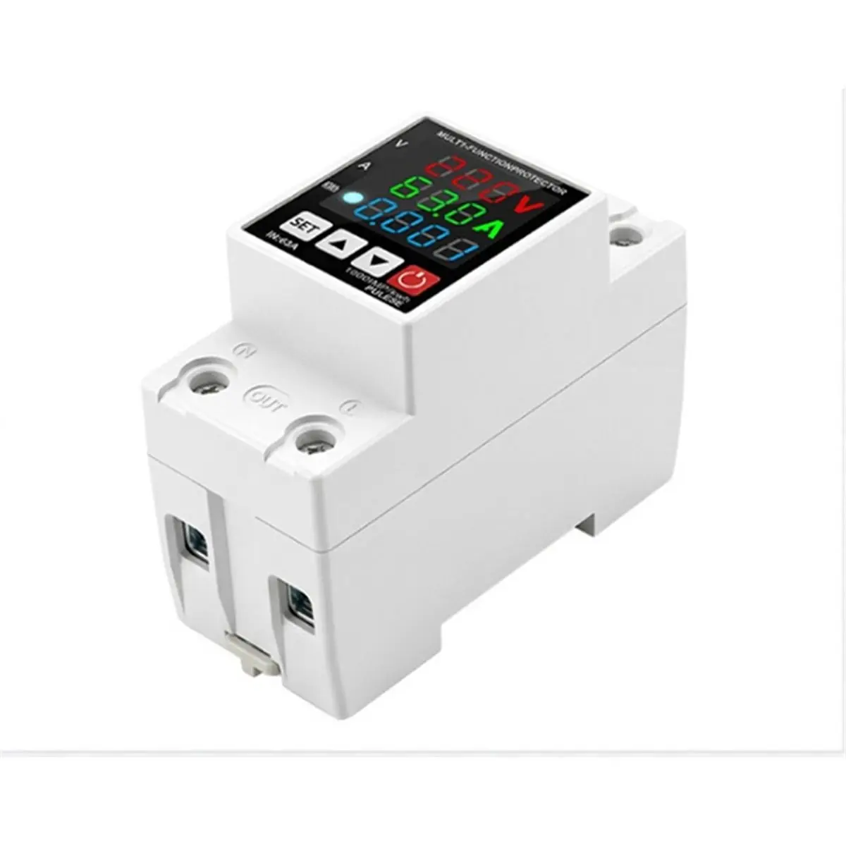 【b63c~】電圧電流電力計-ac-110v-220v-63a-電圧計-電流計-周波数表示器-lcdデジタルディスプレイ検出器
